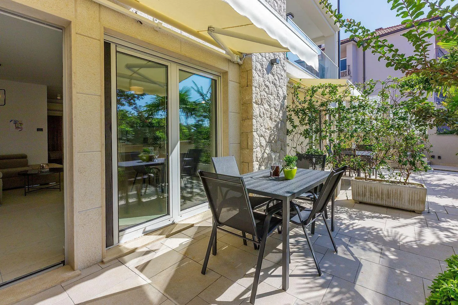 Malerisches Apartment Nur 500 Meter Zum Strand Mit Pool, Gym, Sauna Crikvenica